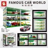 Puzzle building block toy parking lot Specification image